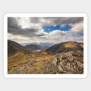 Griesdale Tarn From St Sunday Crag Sticker